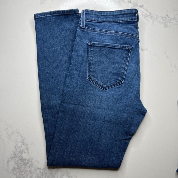 Lucky Brand Hayden Jeans - 4/27 A - Skinny - Mid-Rise - Dark Rinse - Ankle - Picture 2 of 12